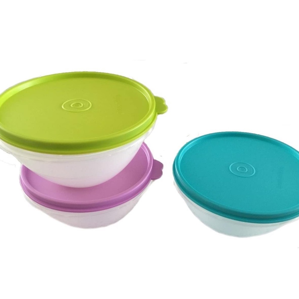 Tupperware Small Wonderlier 3pc Bowl Set N…